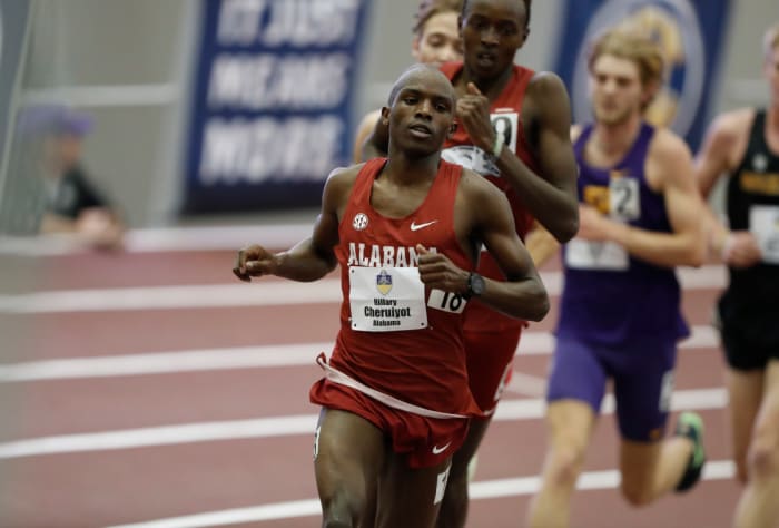 Hillary Cheruiyot at 2022 SEC Indoor Track & Field Championships